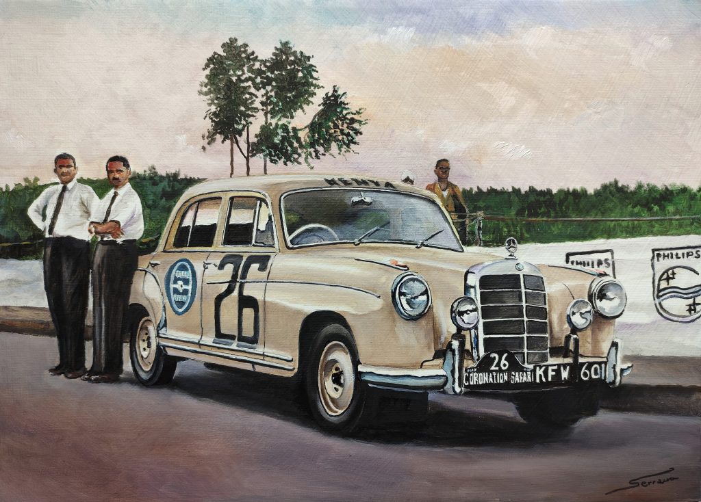 Mercedes-Benz 220S Ponton “Safari Rally 1958”
